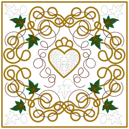 Celtic Ivy Quilt Blocks