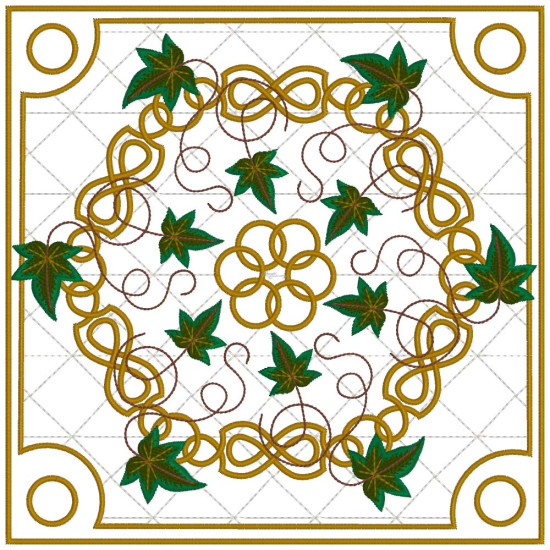 Celtic Ivy Quilt Blocks