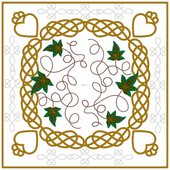 Celtic Ivy Quilt Blocks