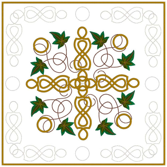Celtic Ivy Quilt Blocks