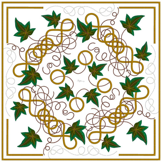 Celtic Ivy Quilt Blocks