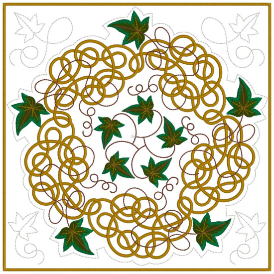 Celtic Ivy Quilt Blocks
