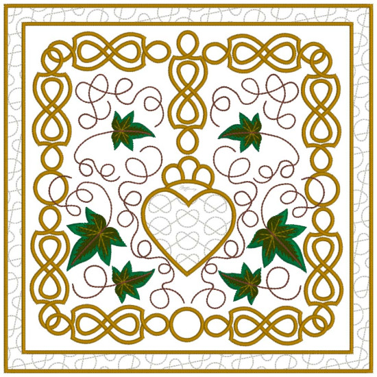 Celtic Ivy Quilt Blocks