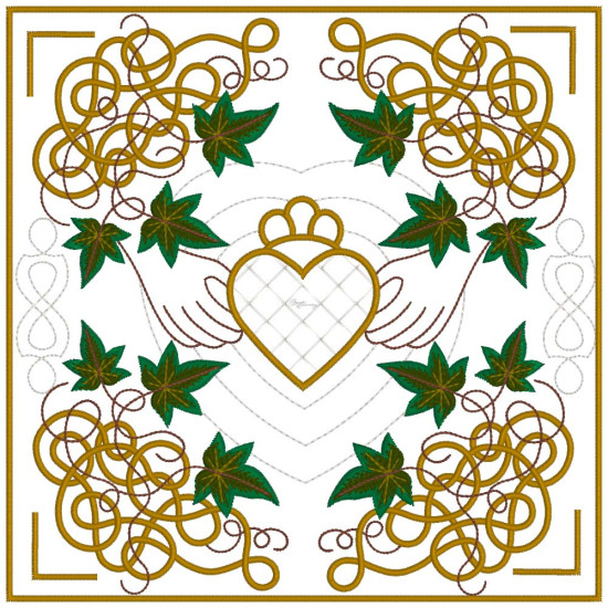 Celtic Ivy Quilt Blocks