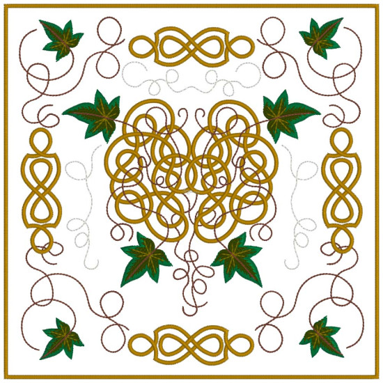 Celtic Ivy Quilt Blocks
