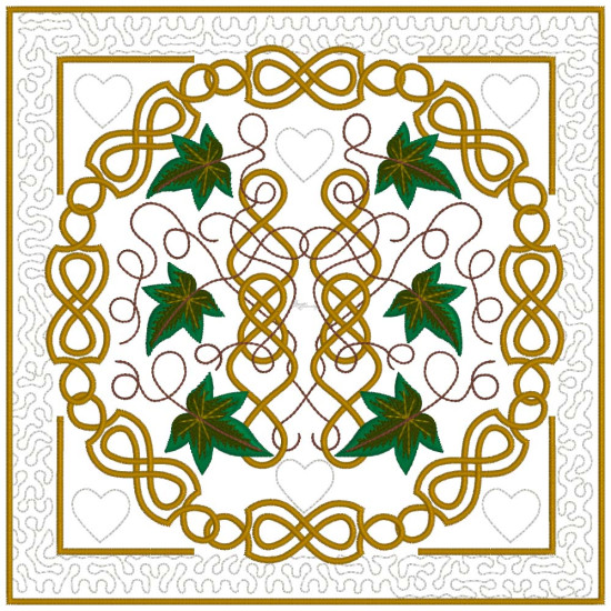 Celtic Ivy Quilt Blocks