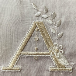 Cassandra's White Work Alphabet
