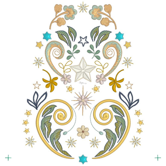 Celestial Grace Heirloom mega embroidery designs