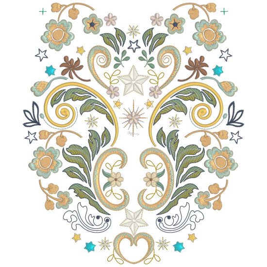 Celestial Grace Heirloom mega embroidery designs
