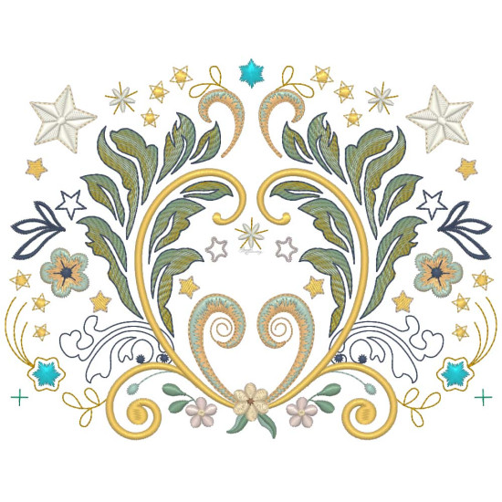 Celestial Grace Heirloom mega embroidery designs