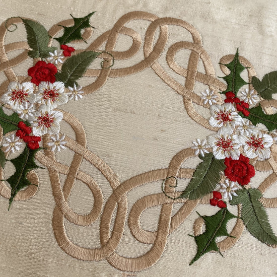 Celtic Christmas embroidery designs