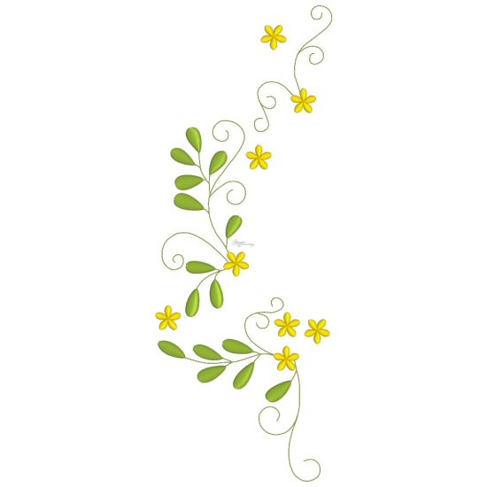 Dainty Vines machine embroidery designs