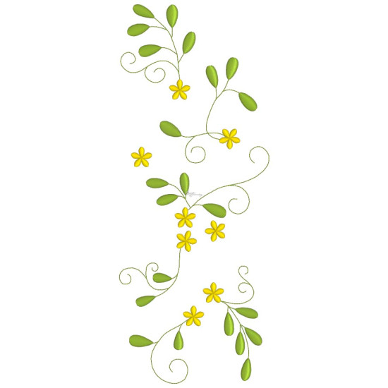 Dainty Vines machine embroidery designs