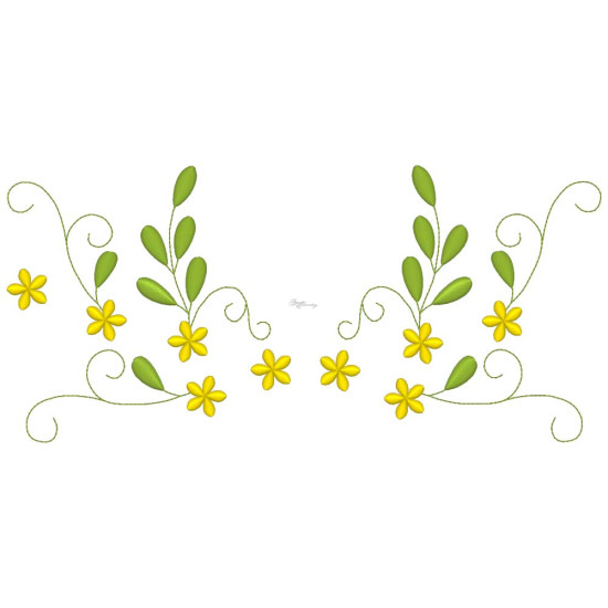 Dainty Vines machine embroidery designs