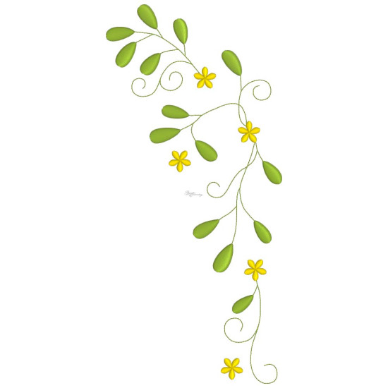 Dainty Vines machine embroidery designs