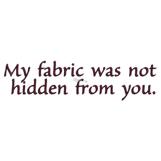 Embroiderer's Prayer 2