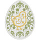 Free-standing Lace Easter egg  