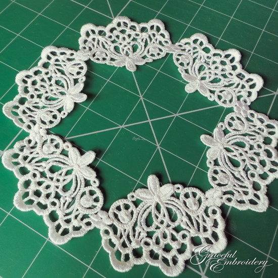 Mansfield Free Standing Lace Doily  