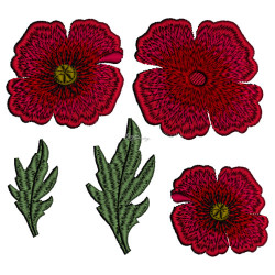 Fields of Poppies Applique