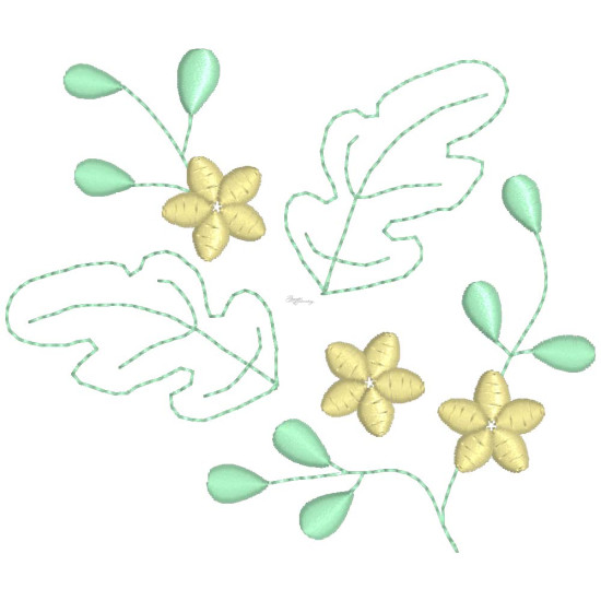 Graceful Oak Leaves 1