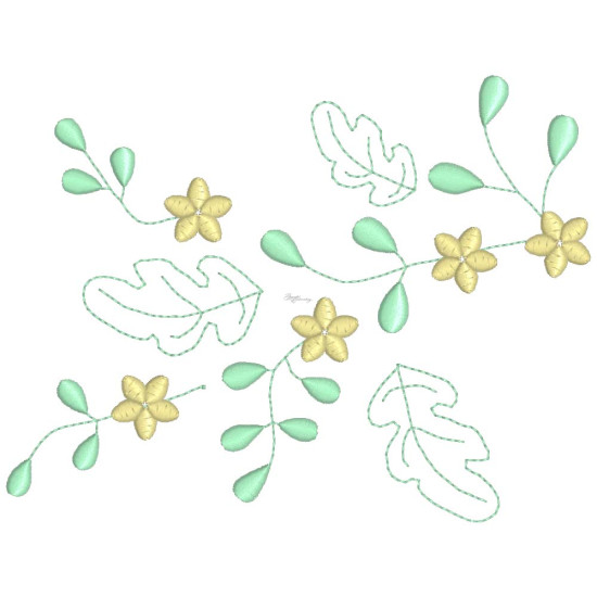 Graceful Oak Leaves 2