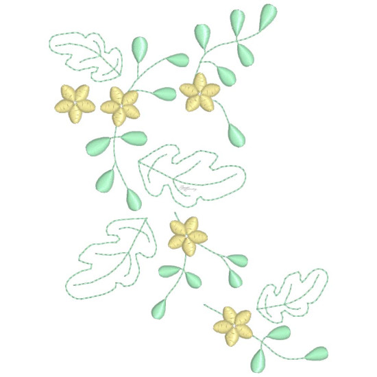 Graceful Oak Leaves 2