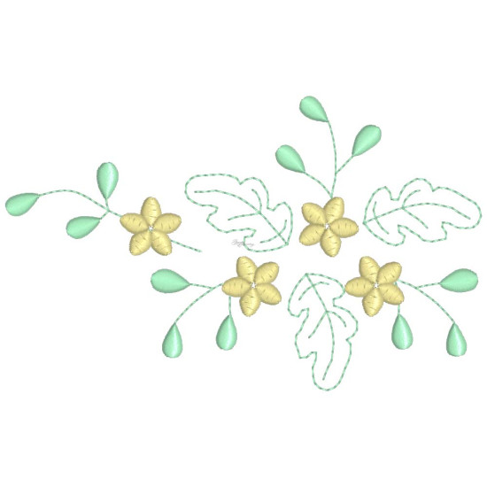 Graceful Oak Leaves 2