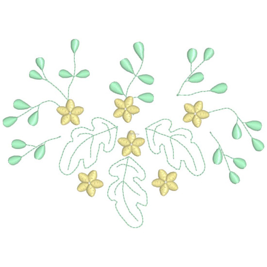 Graceful Oak Leaves 2