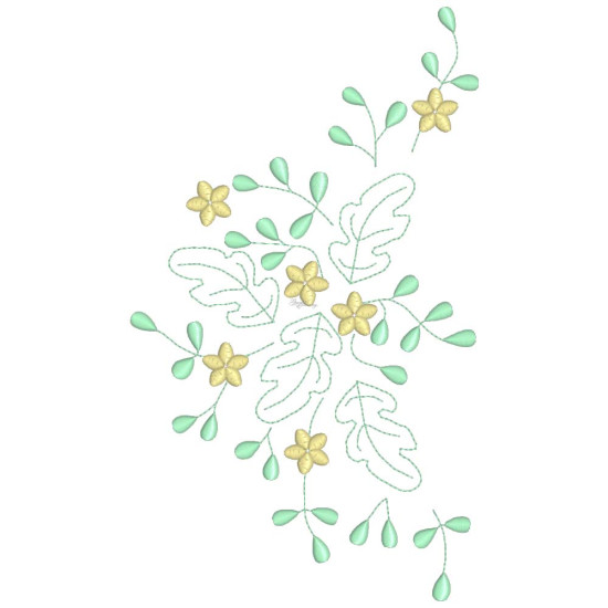 Graceful Oak Leaves 3