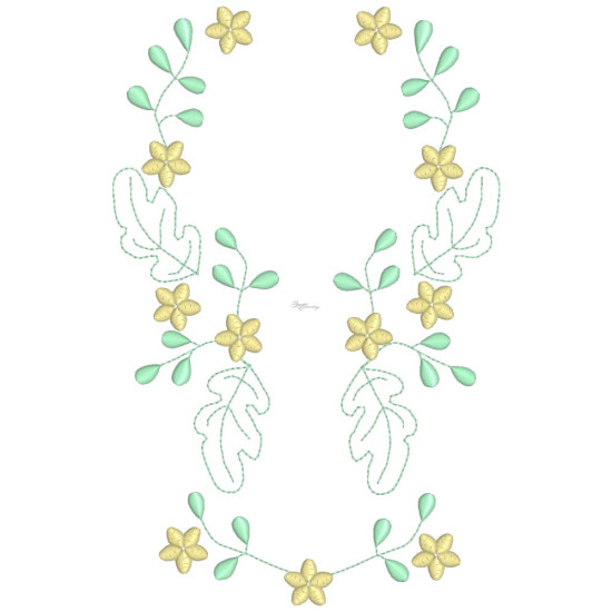 Graceful Oak Leaves 3