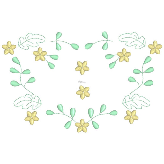 Graceful Oak Leaves 3