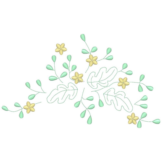 Graceful Oak Leaves 3