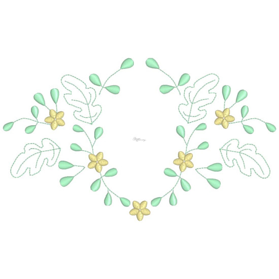Graceful Oak Leaves 3