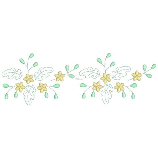 Graceful Oak Leaves 4