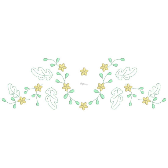 Graceful Oak Leaves 4