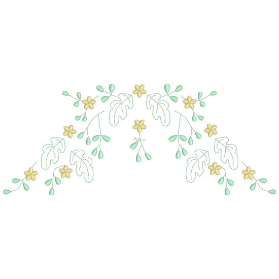 Graceful Oak Leaves 4