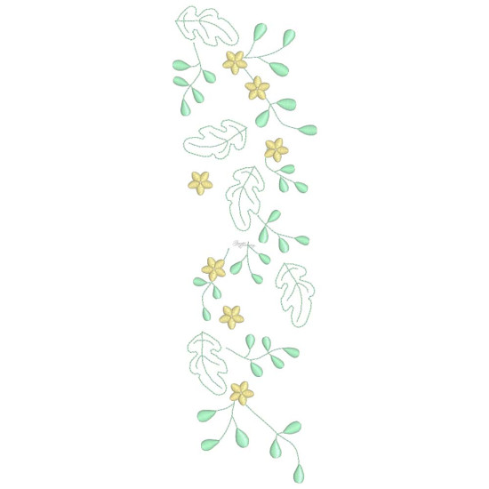 Graceful Oak Leaves 4