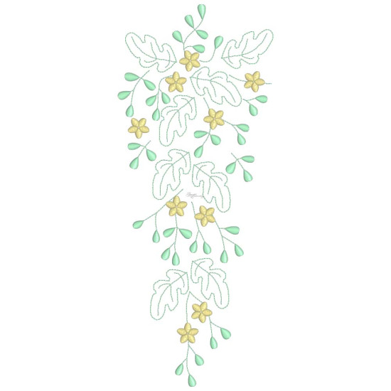 Graceful Oak Leaves 4