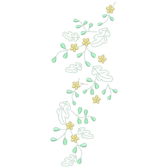 Graceful Oak Leaves 4