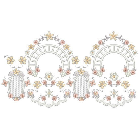 Graceful Richelieu Machine Embroidery designs