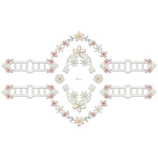 Graceful Richelieu Machine Embroidery designs