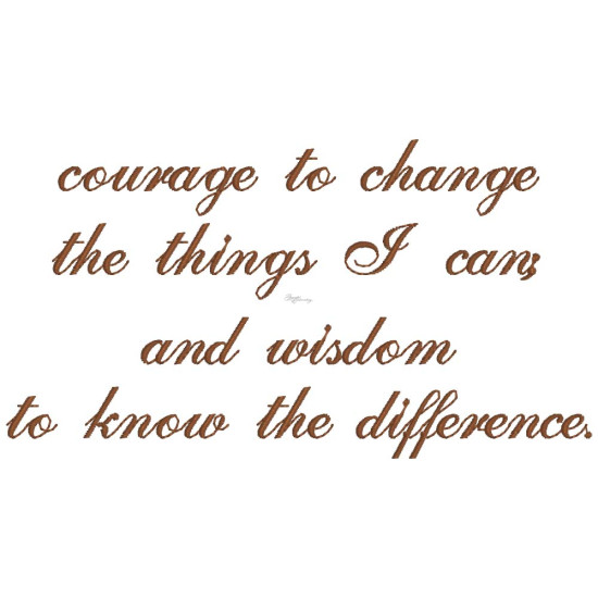 Serenity Prayer
