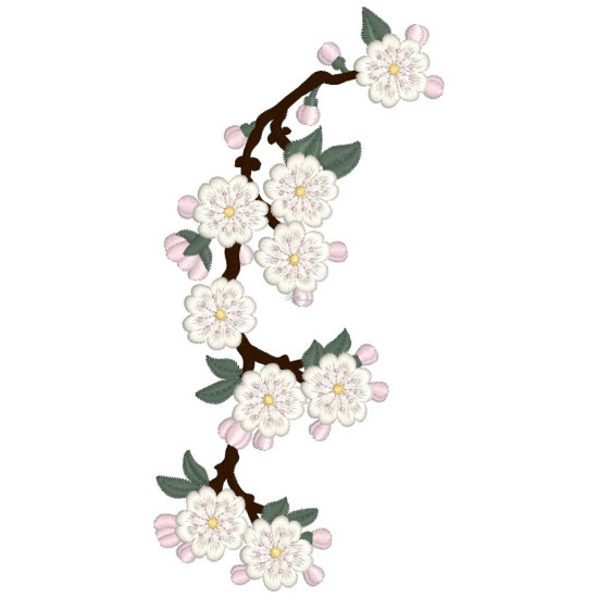 Japanese Blossoms Triptych 1