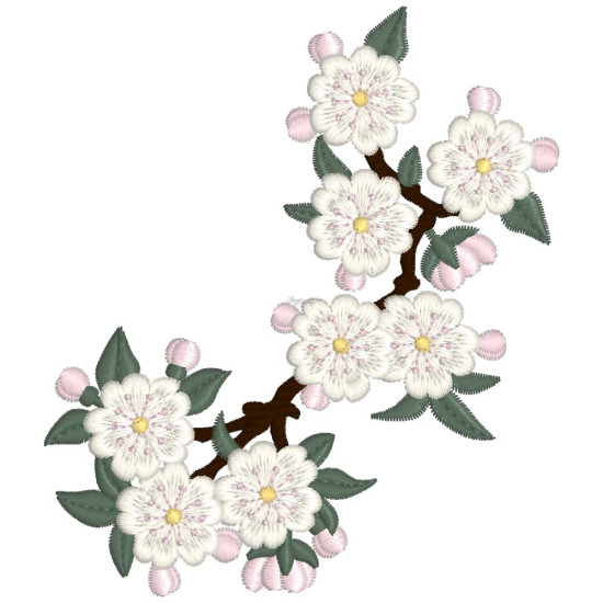Japanese Blossoms Triptych 1