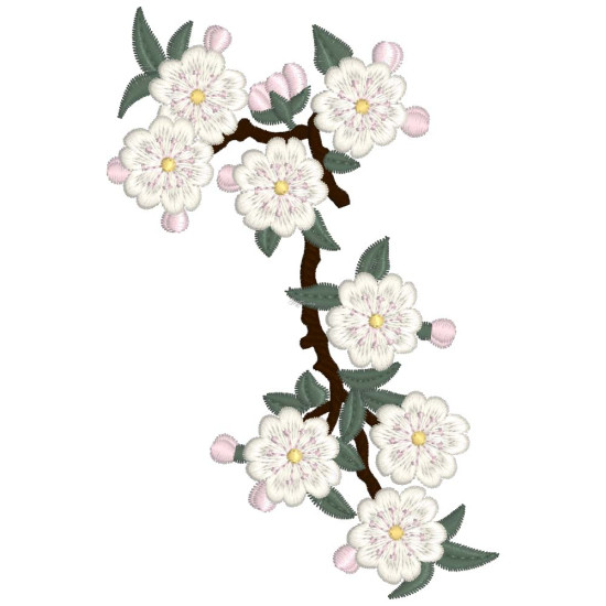 Japanese Blossoms Triptych 1