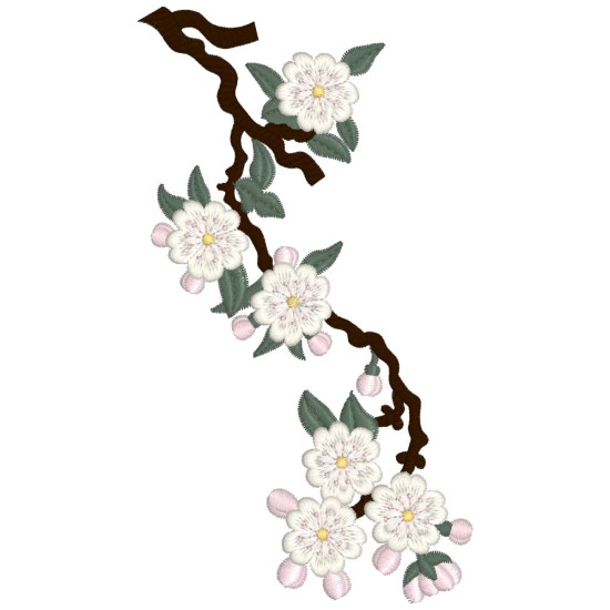 Japanese Blossoms Triptych 1