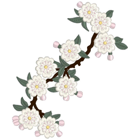 Japanese Blossoms Triptych 1