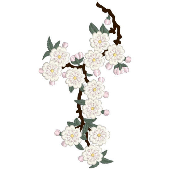 Japanese Blossoms Triptych 1
