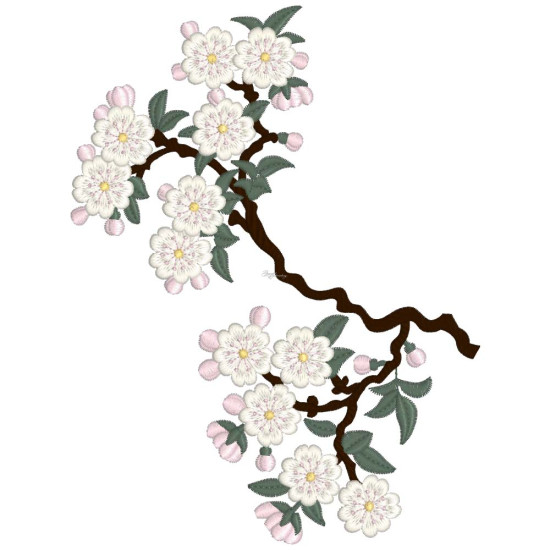 Japanese Blossoms Triptych 2