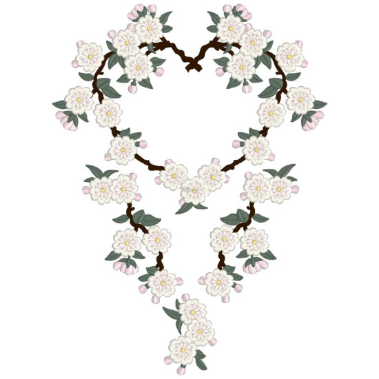 Japanese Blossoms Triptych 2